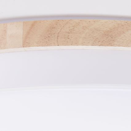 Brilliant - LED Dimbar taklampa BAARLO LED/36W/230V 3000-6500K diameter 50 cm vit/gummifikon + fjärrkontroll