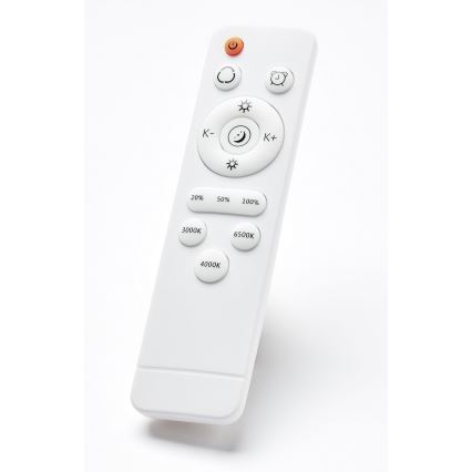 Brilliant - LED Dimbar taklampa BAARLO LED/36W/230V 3000-6500K diameter 50 cm vit/gummifikon + fjärrkontroll