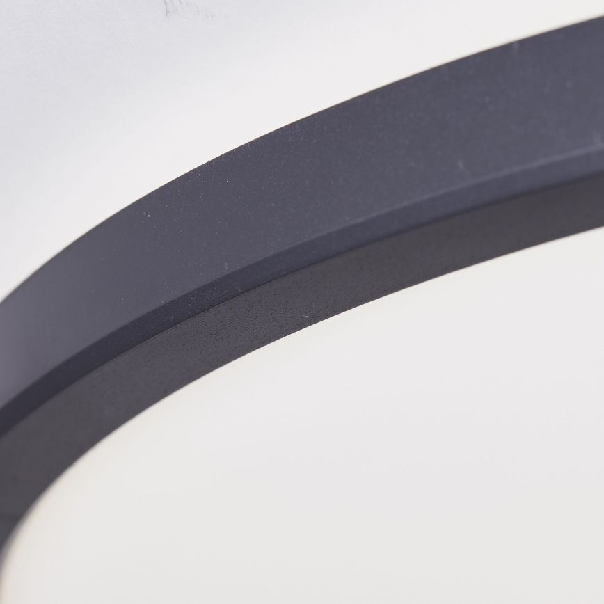 Brilliant - dimbar LED-badrumstakarmatur BRENNAN LED/35W/230V Ø 54 cm IP44 svart