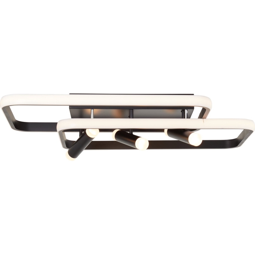 Brilliant - LED Dimbar taklampa DALIDA LED/54W/230V 3000-6500K 45,2x66 cm svart + fjärrkontroll