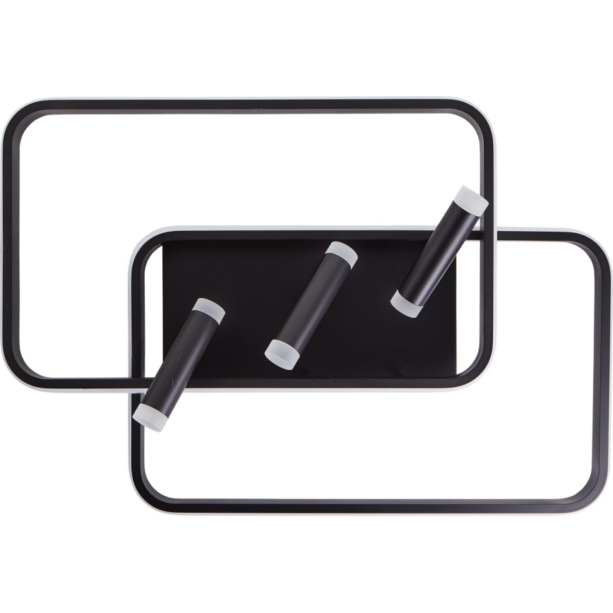 Brilliant - LED Dimbar taklampa DALIDA LED/54W/230V 3000-6500K 45,2x66 cm svart + fjärrkontroll