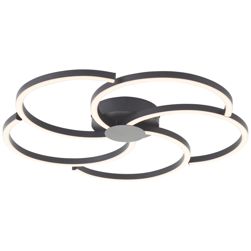 Brilliant - LED Dimbar taklampa FICO LED/32W/230V diameter 57 cm svart