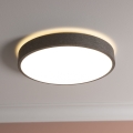 Brilliant - LED Dimbar taklampa FILIZ LED/24W/230V diameter 38,5 cm grå