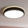 Brilliant - LED Dimbar taklampa FILIZ LED/24W/230V diameter 38,5 cm svart
