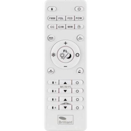 Brilliant - LED Dimbar taklampa LAURICE LED/24W/230V 2700-6500K + fjärrkontroll