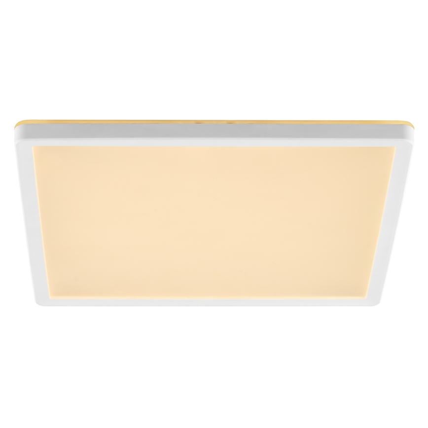 Brilliant - LED dimmbar taklampa LUMARO LED/18W/230V 3000-6500K 29,3x29,3 cm vit + fjärrkontroll