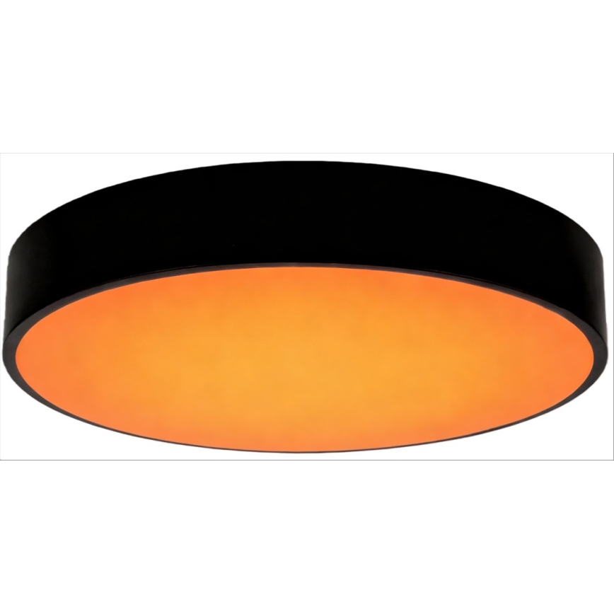 Brilliant - Dimbart LED-taklampa SLIMLINE LED/50W/230V 1800-6500K Ø 49 cm svart + fjärrkontroll