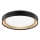 Brilliant - LED dimbar taklampa WALDO LED/24W/230V 3000-6500K Ø 38,5 cm svart/guld + fjärrkontroll