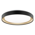 Brilliant - LED-dimbar taklampa WALDO LED/36W/230V 3000-6500K Ø 48,5 cm svart/guld + fjärrkontroll