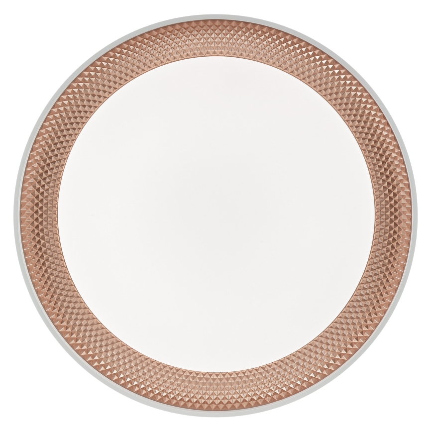 Brilliant - Dimbar LED-taklampa WALDO LED/36W/230V 3000-6500K Ø 48,5 cm vit/roséguld + fjärrkontroll