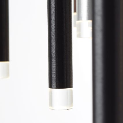 Brilliant - LED dimbar pendellampa på kabel CEMBALO LED/70W/230V matt krom/svart/brun