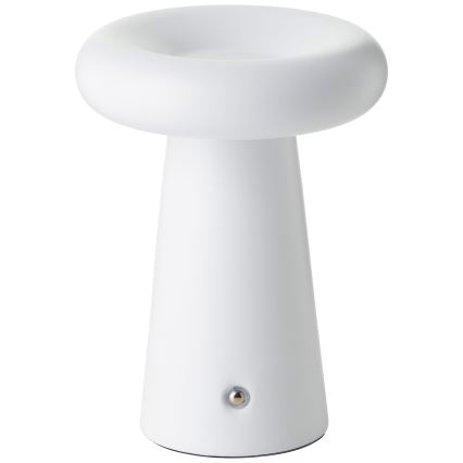 Brilliant - LED Dimbart touch-utomhusbordslampa MUFFIN LED/3W/5V USB 2600 mAh IP44 vit