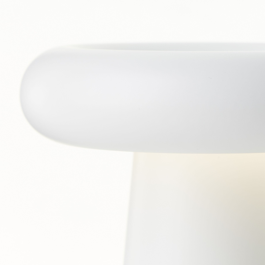 Brilliant - LED Dimbart touch-utomhusbordslampa MUFFIN LED/3W/5V USB 2600 mAh IP44 vit