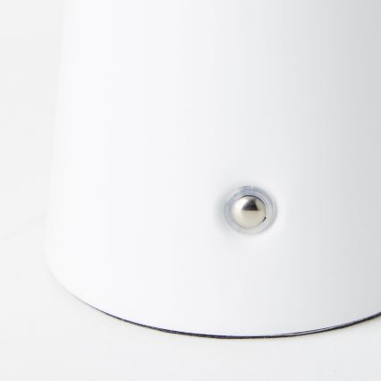 Brilliant - LED Dimbart touch-utomhusbordslampa MUFFIN LED/3W/5V USB 2600 mAh IP44 vit