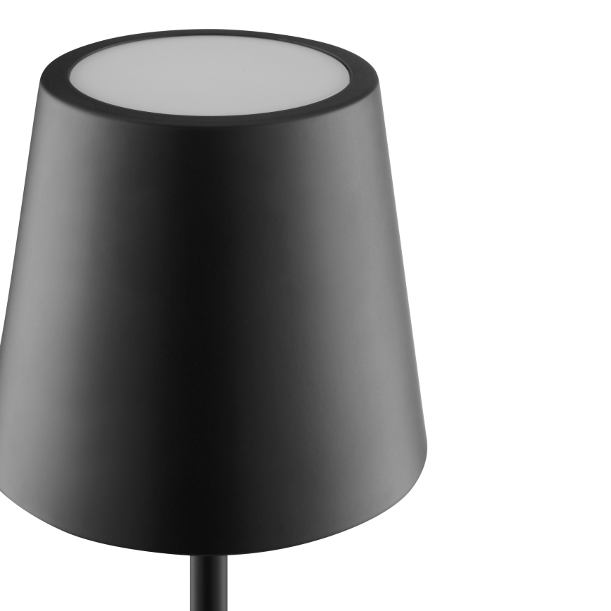 Brilliant - LED dimbar uppladdningsbar beröringsstyrd utomhusbordslampa ELORA LED/2,5W/5V 2700K 2600 mAh IP44 svart