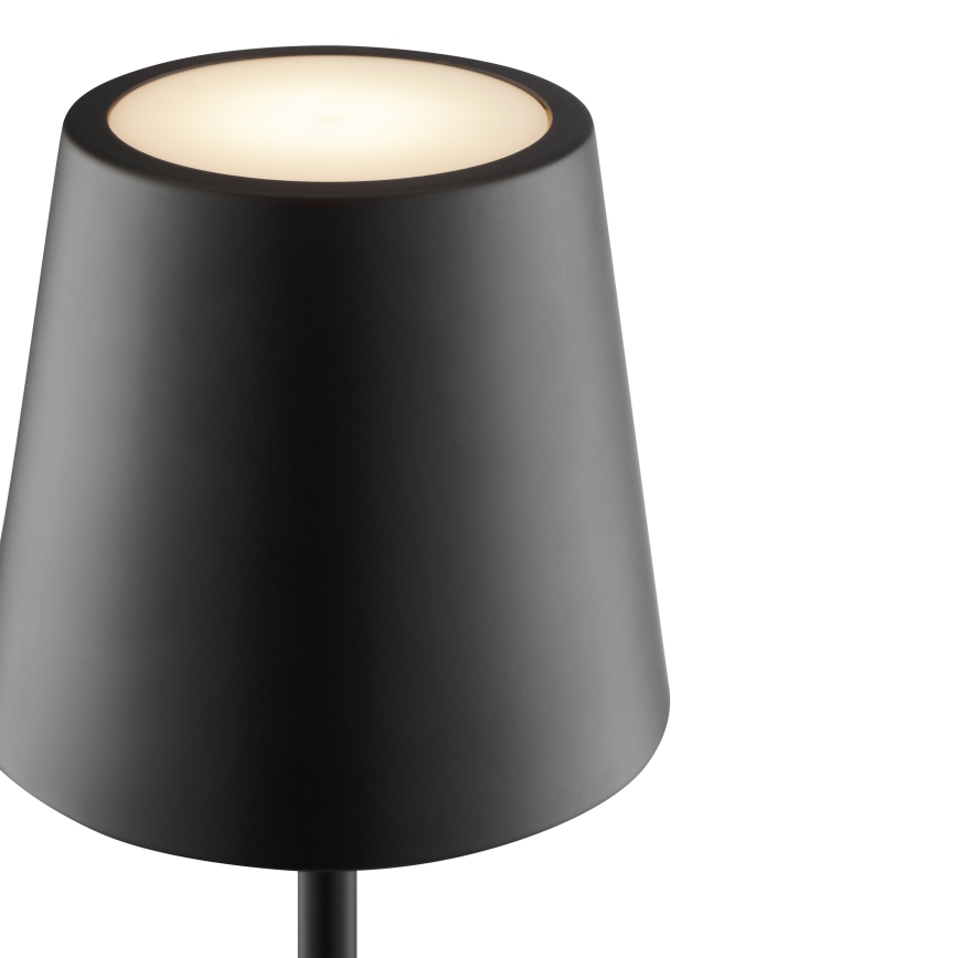 Brilliant - LED dimbar uppladdningsbar beröringsstyrd utomhusbordslampa ELORA LED/2,5W/5V 2700K 2600 mAh IP44 svart