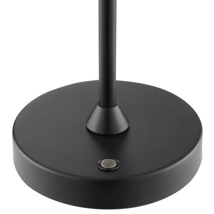 Brilliant - LED dimbar uppladdningsbar beröringsstyrd utomhusbordslampa ELORA LED/2,5W/5V 2700K 2600 mAh IP44 svart