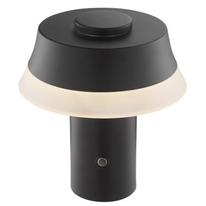 Brilliant - LED dimbar uppladdningsbar touchstyrd bordslampa KINICH LED/2,5W/5V 2700K 2600 mAh svart