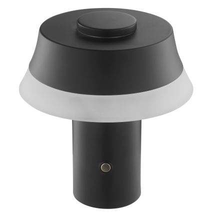 Brilliant - LED dimbar uppladdningsbar touchstyrd bordslampa KINICH LED/2,5W/5V 2700K 2600 mAh svart