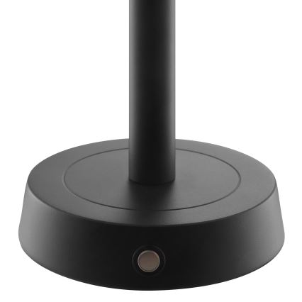 Brilliant - RAZOR LED uppladdningsbar, dimbar, beröringsstyrd utomhusbordslampa LED/2,5W/5V 2700K 2600 mAh IP44 svart