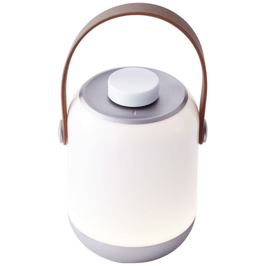Brilliant - LED Dimbart utomhusbordslampa GEMMA LED/1,9W/5V 1800 mAh IP44 vit