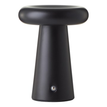 Brilliant - LED Dimbart Touch Utomhusbordslampa MUFFIN LED/3W/5V USB 2600 mAh IP44 svart