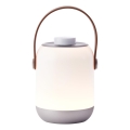 Brilliant - LED Dimbart utomhusbordslampa GEMMA LED/1,9W/5V 1800 mAh IP44 vit