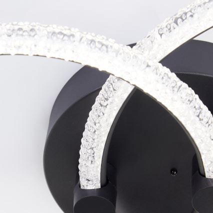 Brilliant - Dimmbar LED-taklampa AYDIN LED/34W/230V 3000-6500K svart + fjärrkontroll