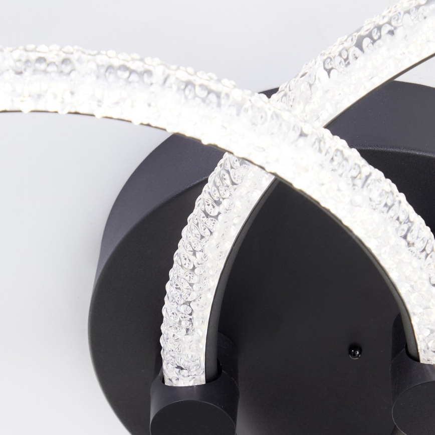 Brilliant - Dimmbar LED-taklampa AYDIN LED/34W/230V 3000-6500K svart + fjärrkontroll