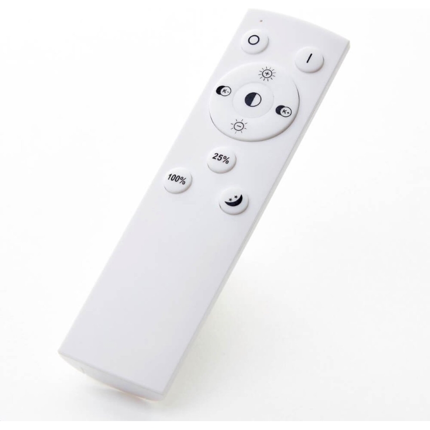 Brilliant - Dimmbar LED-taklampa AYDIN LED/34W/230V 3000-6500K svart + fjärrkontroll