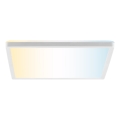 Brilliant - LED dimmbar taklampa LUMARO LED/18W/230V 3000-6500K 29,3x29,3 cm vit + fjärrkontroll