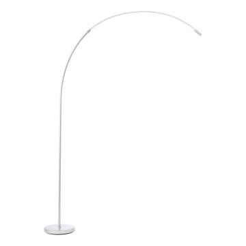 Brilliant - LED Ljusreglerad beröring golvlampa BOW LED/14W/230V 3000/4000/6500K matt krom