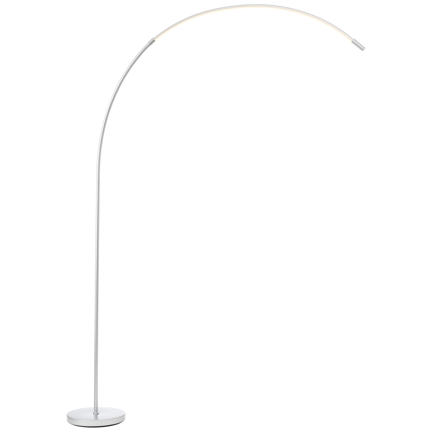 Brilliant - LED Ljusreglerad beröring golvlampa BOW LED/14W/230V 3000/4000/6500K matt krom