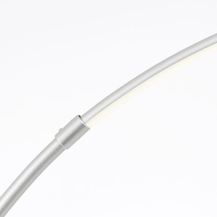 Brilliant - LED Ljusreglerad beröring golvlampa BOW LED/14W/230V 3000/4000/6500K matt krom