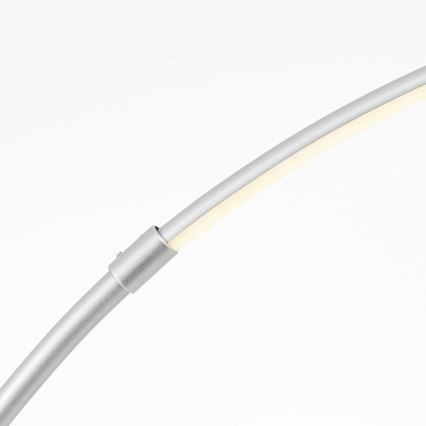 Brilliant - LED Ljusreglerad beröring golvlampa BOW LED/14W/230V 3000/4000/6500K matt krom