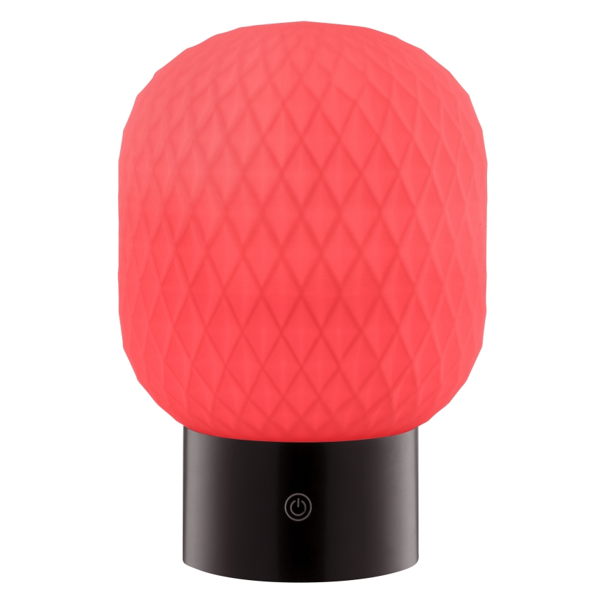 Brilliant - LED RGBW Dimmbar uppladdningsbar beröringsstyrd utomhusbordslampa SARASTRO LED/3W/5V 2700K 1800 mAh IP44 vit