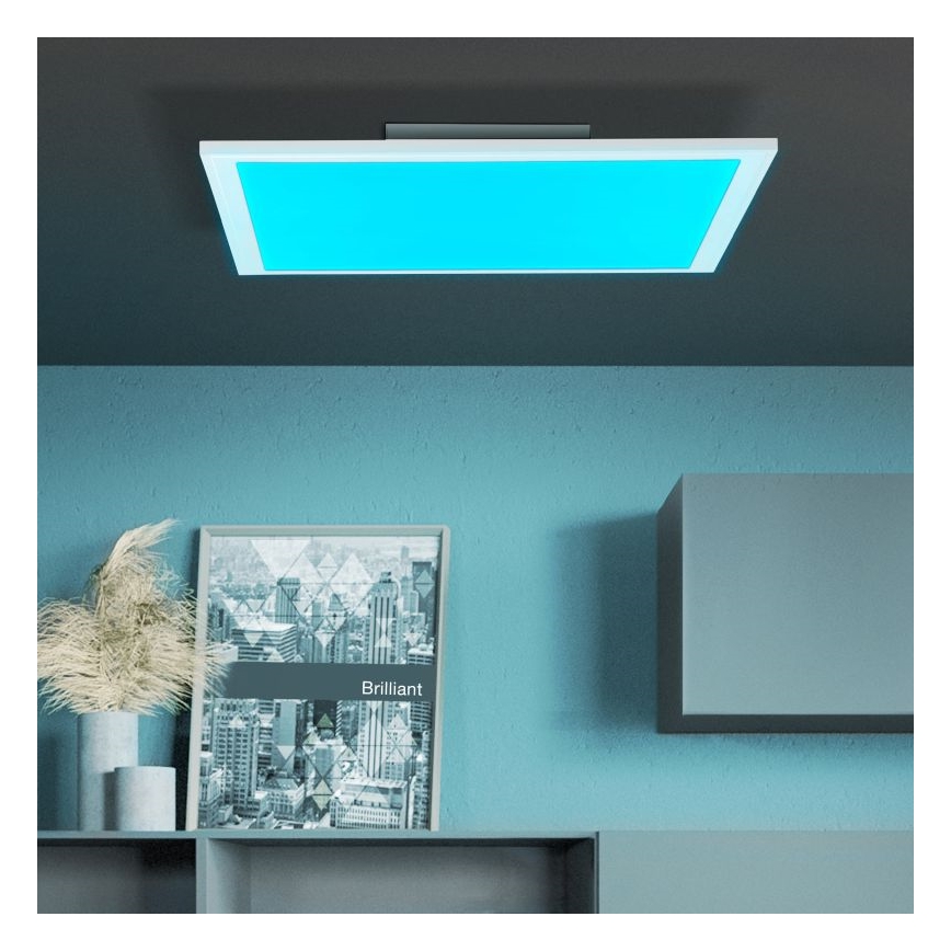 Brilliant - LED RGBW Dimbar taklampa ABIE LED/24W/230V 2700-6500K + fjärrkontroll