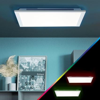 Brilliant - LED RGBW Dimbar taklampa ALLIE LED/24W/230V 2700-6500K + fjärrkontroll