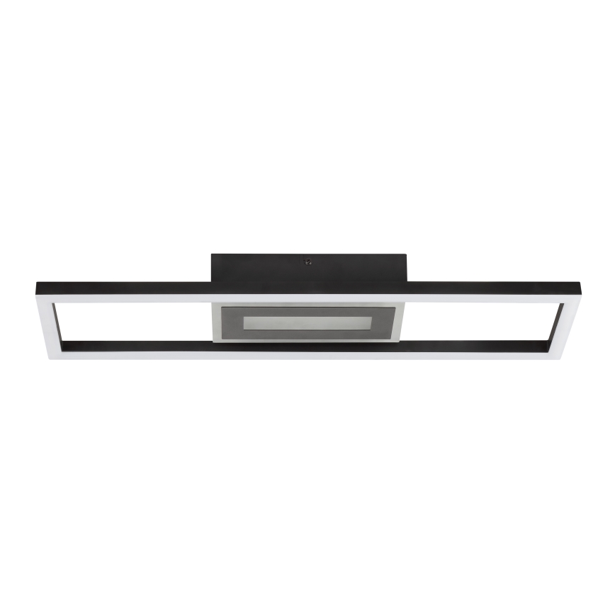 Brilliant - LED RGBW Dimbar takarmatur BESSON LED/20W/230V 3000-6500K svart + fjärrkontroll