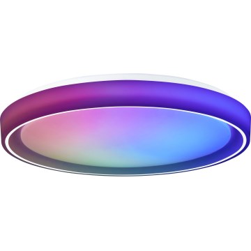 Brilliant - LED RGBW Dimbar taklampa FLOCO LED/34W/230V 3000-6500K diameter 49,5 cm vit + fjärrkontroll