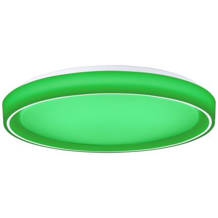 Brilliant - LED RGBW Dimbar taklampa FLOCO LED/34W/230V 3000-6500K diameter 49,5 cm vit + fjärrkontroll