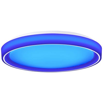 Brilliant - LED RGBW Dimbar taklampa FLOCO LED/34W/230V 3000-6500K diameter 49,5 cm vit + fjärrkontroll