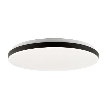 Brilliant - LED RGBW dimbar taklampa LIVIO LED/20W/230V 3000-6500K Ø 38,5 cm svart + fjärrkontroll