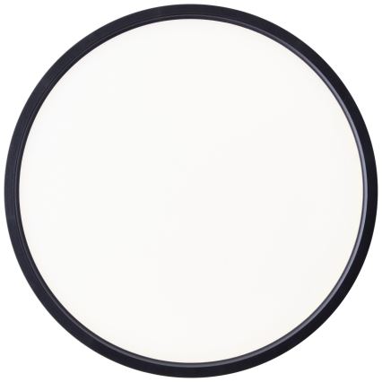 Brilliant - LED RGBW Dimbar taklampa LOTTI LED/16W/230V 3000K diameter 30 cm svart Wi-Fi Tuya + fjärrkontroll