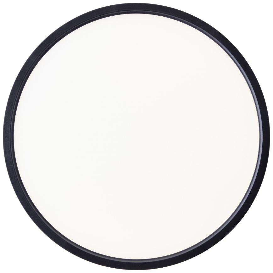 Brilliant - LED RGBW Dimbar taklampa LOTTI LED/16W/230V 3000K diameter 30 cm svart Wi-Fi Tuya + fjärrkontroll