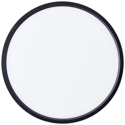 Brilliant - LED RGBW Dimbar taklampa LOTTI LED/16W/230V 3000K diameter 30 cm svart Wi-Fi Tuya + fjärrkontroll