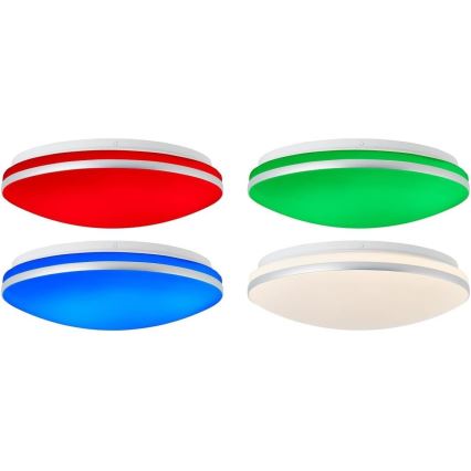 Brilliant - LED RGBW Dimbar taklampa MIDWAY LED/14W/230V 3100-6500K Wi-Fi Tuya + fjärrkontroll