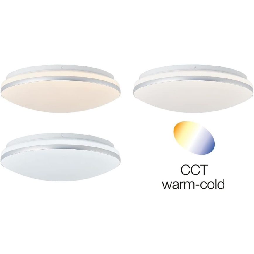 Brilliant - LED RGBW Dimbar taklampa MIDWAY LED/14W/230V 3100-6500K Wi-Fi Tuya + fjärrkontroll