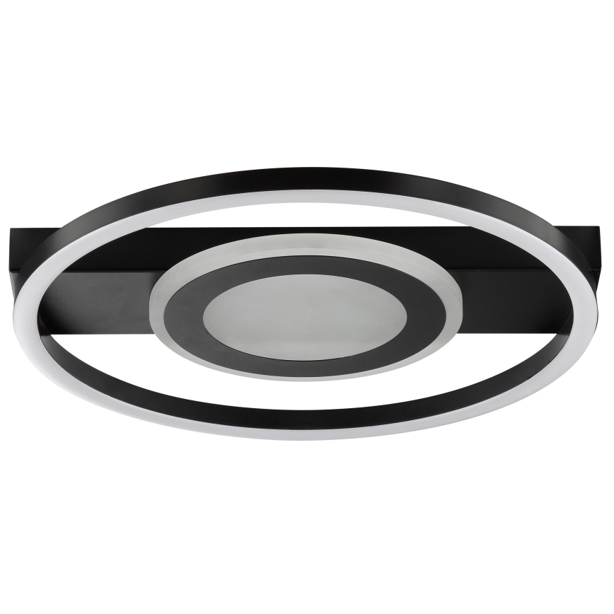 Brilliant - LED RGBW dimbar taklampa MAUREEN LED/20W/230V 3000-6500K svart + fjärrkontroll