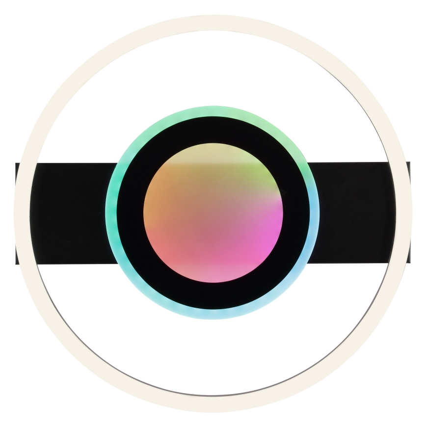 Brilliant - LED RGBW dimbar taklampa MAUREEN LED/20W/230V 3000-6500K svart + fjärrkontroll